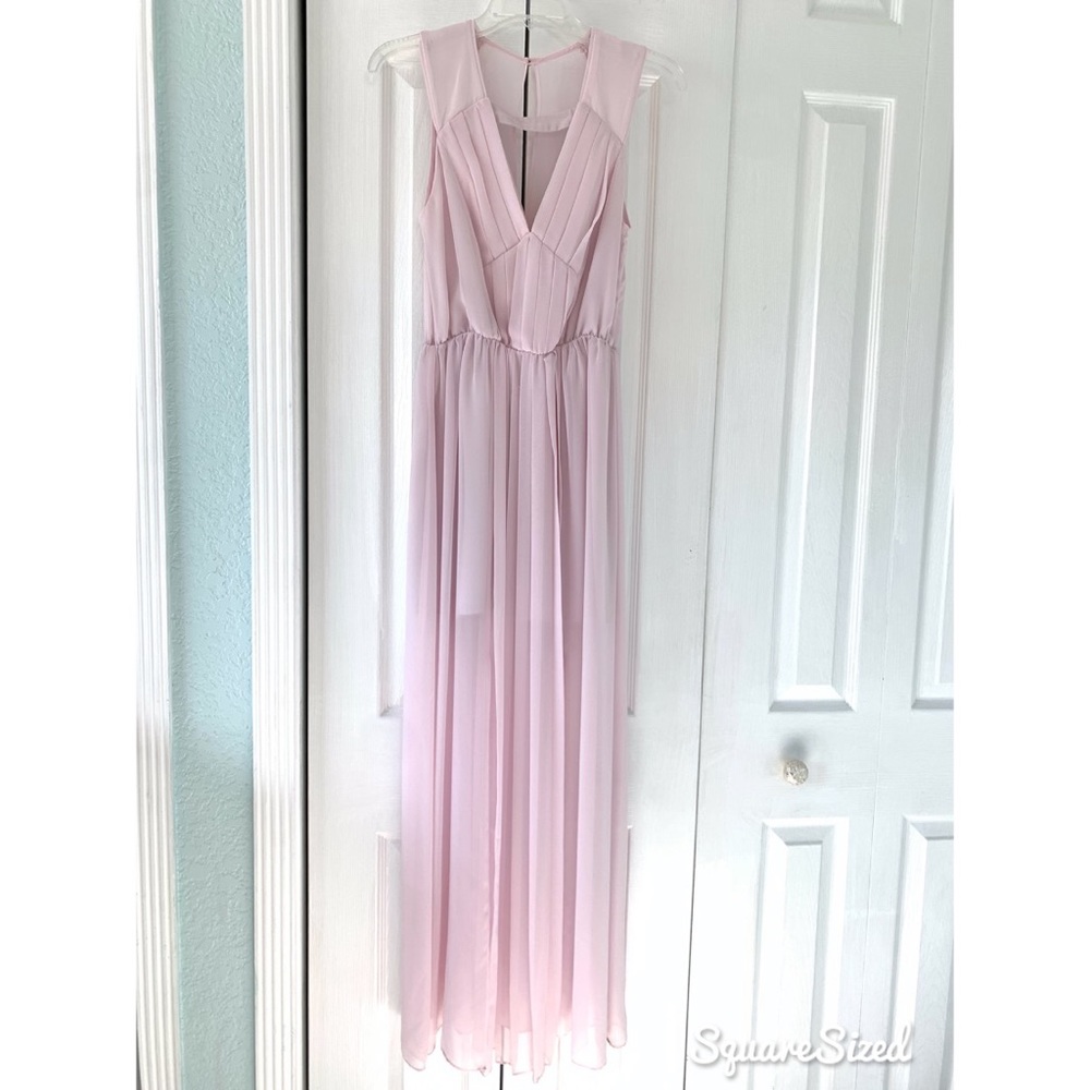 Pale pink dress